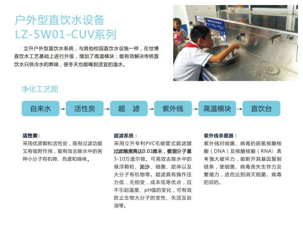 立升户外直饮水设备